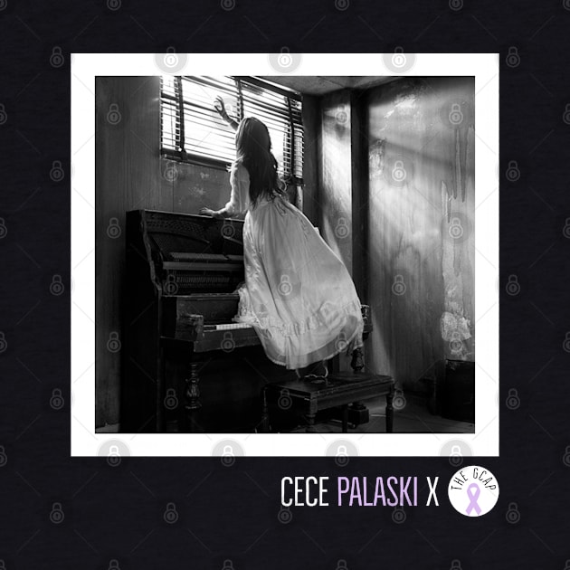 Cece Palaski - Piano - B&W - Light by The GCAP Shirts and Merch